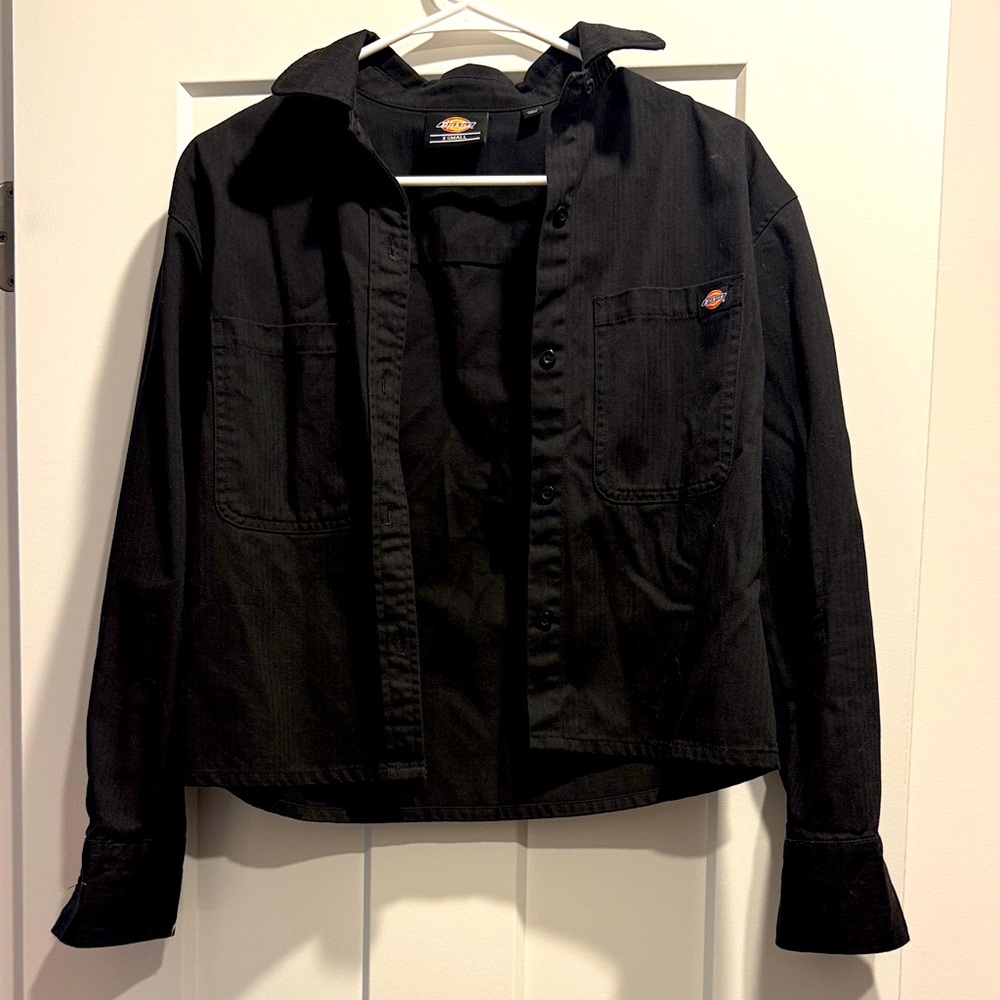 Dickies Black Long Sleeve Shirt